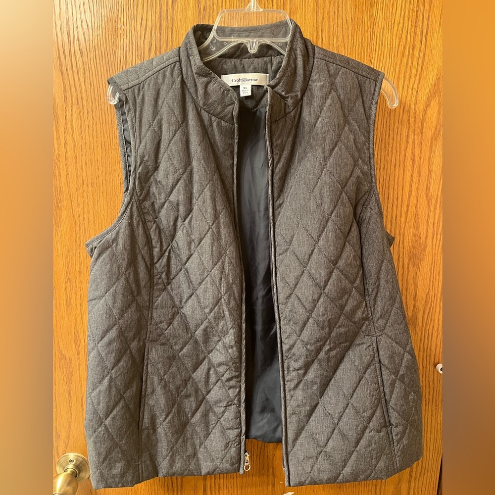 Croft & Barrow XL quilted vest. Great quality and great condition!